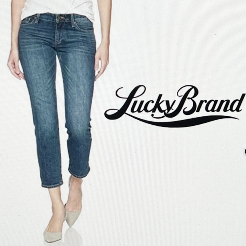LUCKY BRAND Summer Sweet N Low Crop Jeans 6/28